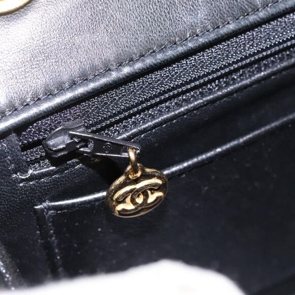 Chanel Cc Turnlock Top Handle Flap Bag Patent Leather Black Patent_Leather - Picture 16 of 16